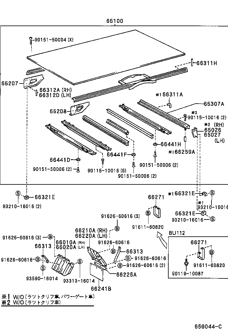 65100-3V280 FLOOR ASSY, REAR BODY product image