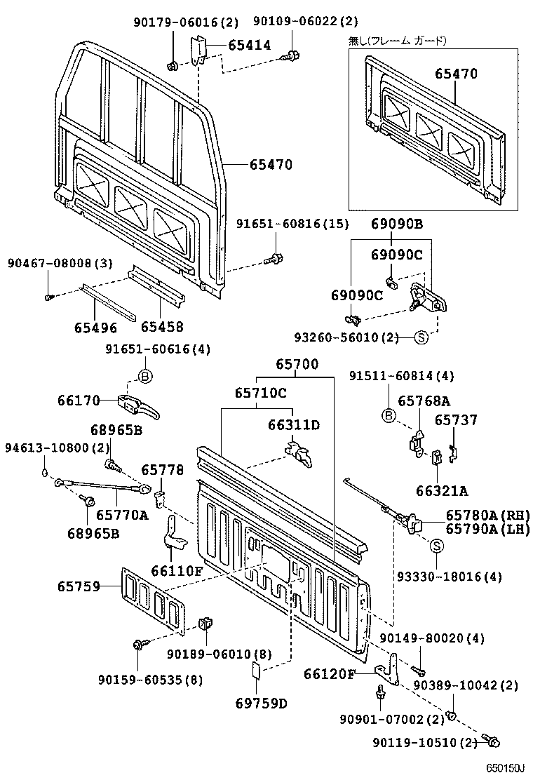 65470-35100 BOARD ASSY, HEADER product image