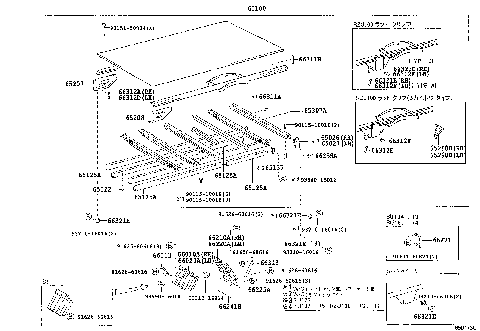 65100-3V280 FLOOR ASSY, REAR BODY product image