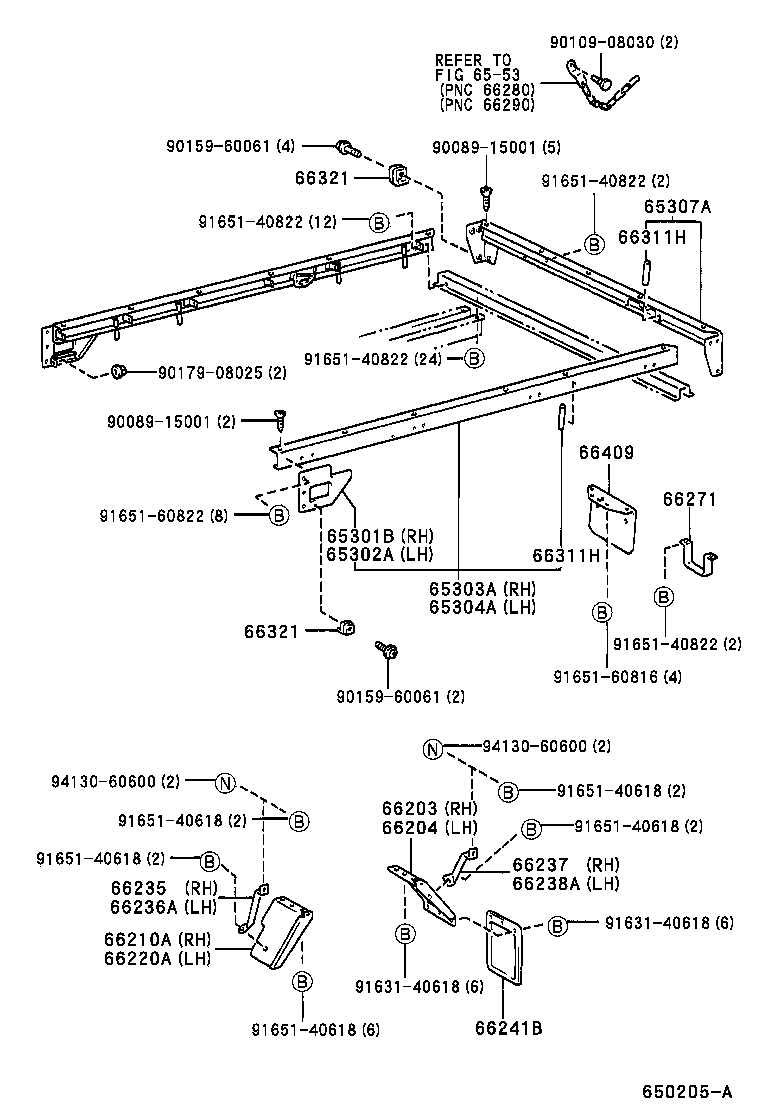 65100-YZC01 FLOOR ASSY, REAR BODY product image