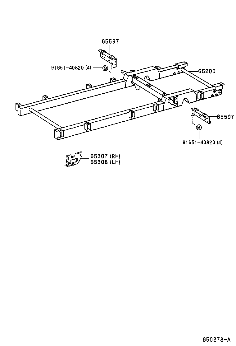 65100-27150 FLOOR ASSY, REAR BODY product image