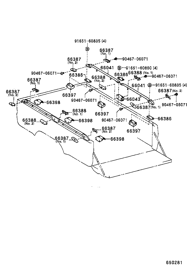 65100-27150 FLOOR ASSY, REAR BODY product image