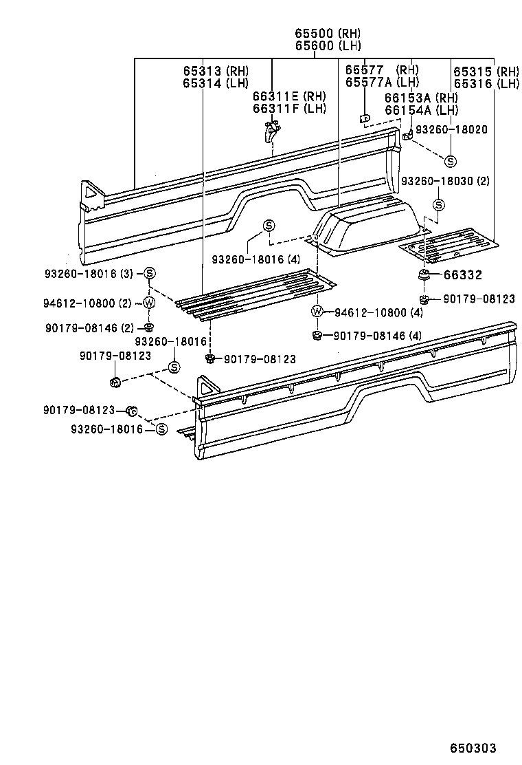 65314-25010 PANEL, FLOOR FRONT CORNER, LH product image