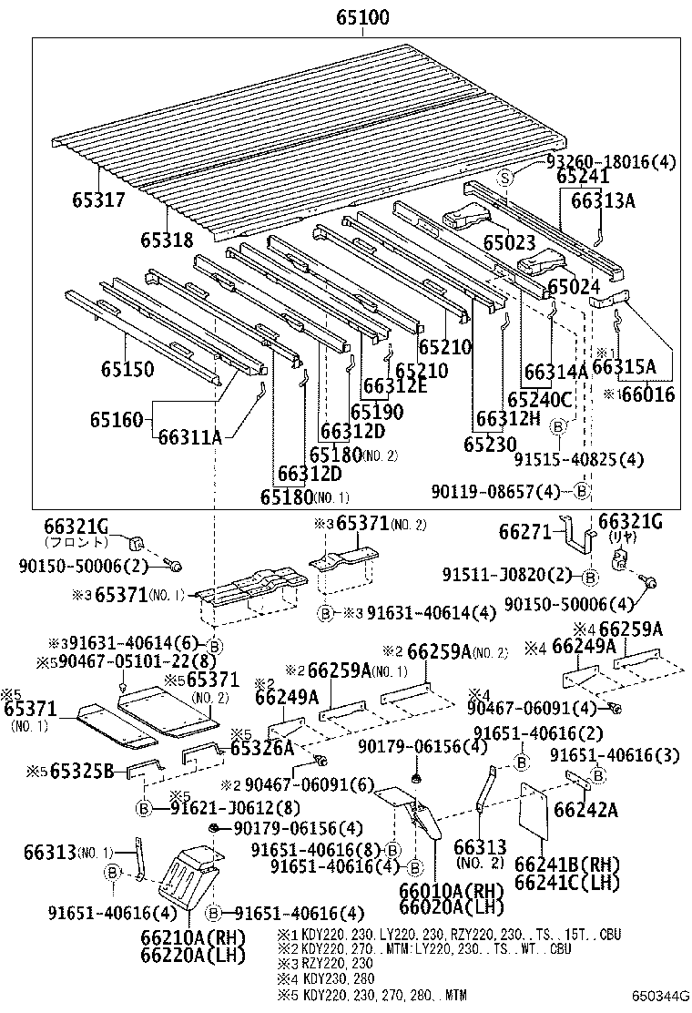 65100-2E191 FLOOR ASSY, REAR BODY product image