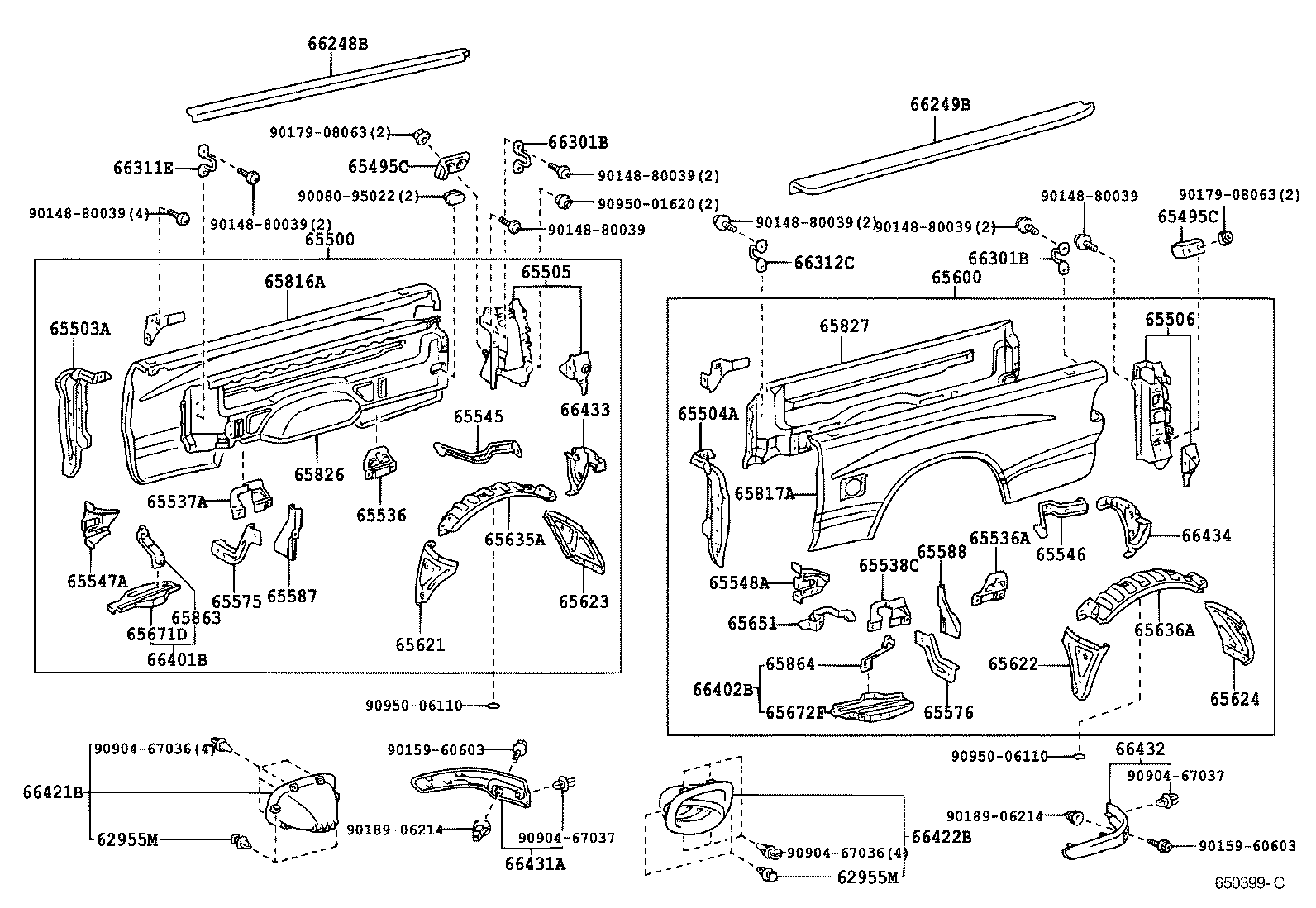 Thumbnail 3 for 66434-0C010