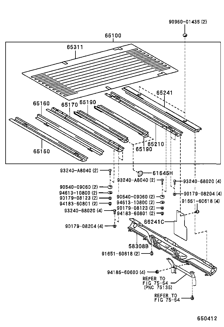 65100-YZC01 FLOOR ASSY, REAR BODY product image