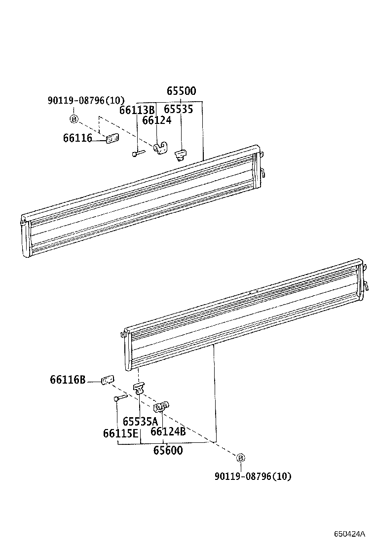 65600-27051 PANEL ASSY, REAR BODY SIDE, LH product image