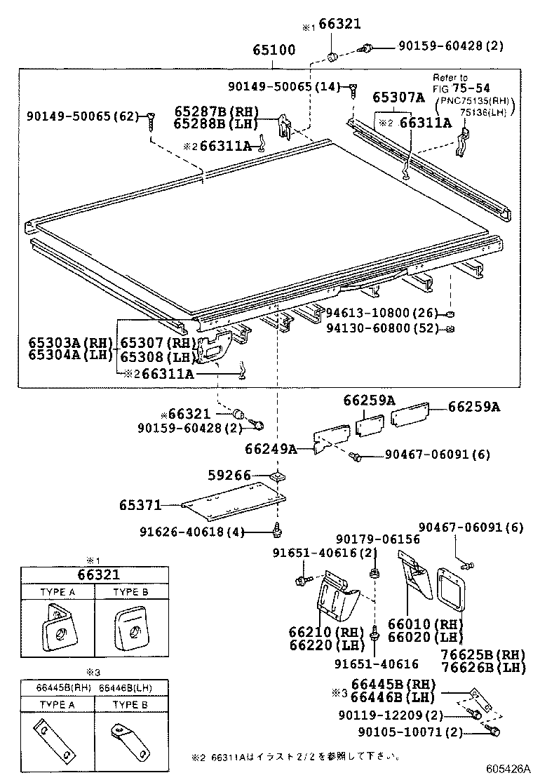 65100-27150 FLOOR ASSY, REAR BODY product image