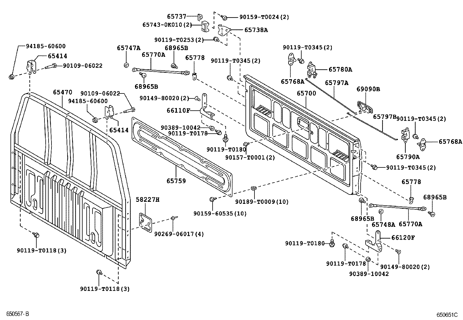 Thumbnail 3 for 65414-0K010