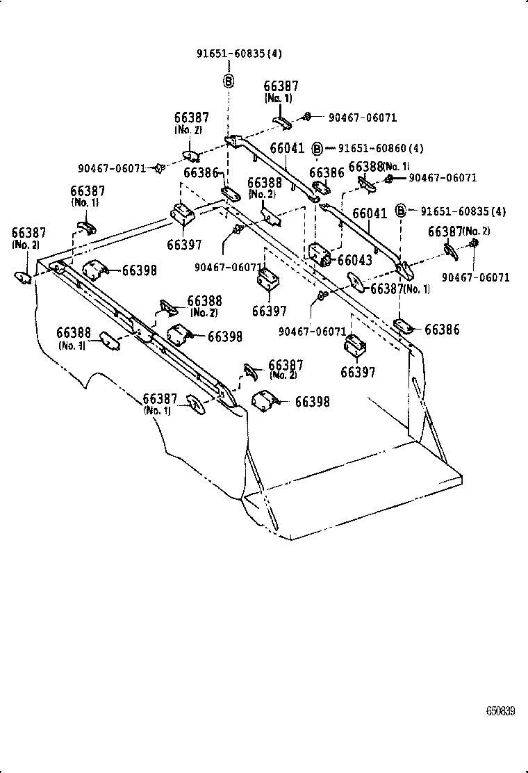65100-27140 FLOOR ASSY, REAR BODY product image