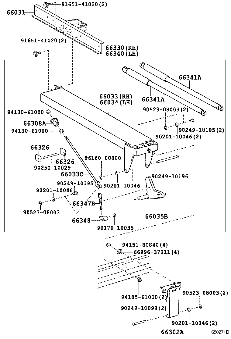 65500-37C80 PANEL ASSY, REAR BODY SIDE, RH product image