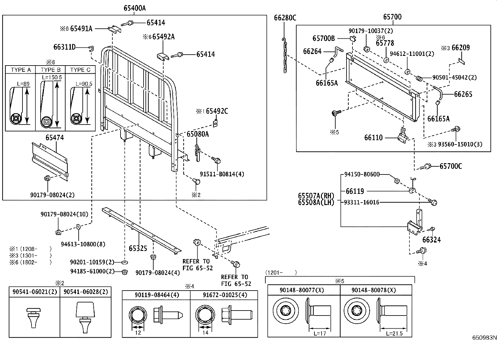65700-37211 GATE ASSY, REAR BODY TAIL product image