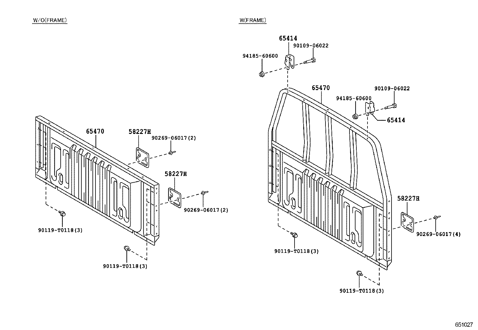 65470-0K040 BOARD ASSY, HEADER product image