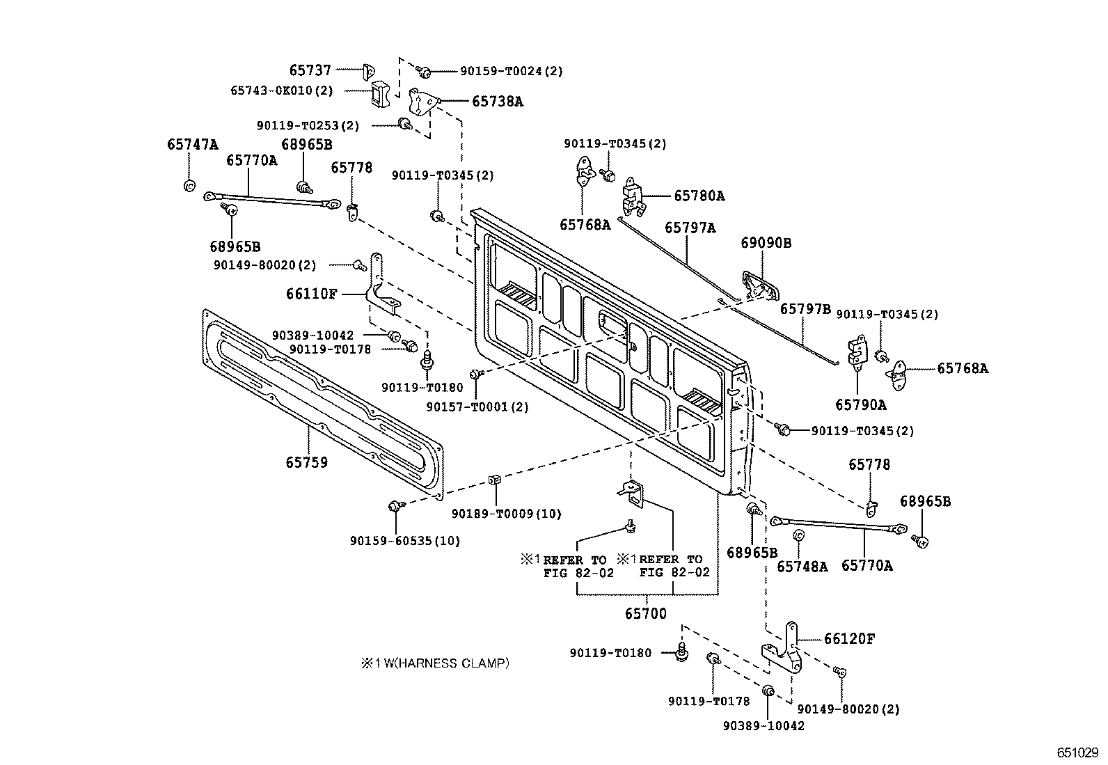 65470-0K040 BOARD ASSY, HEADER product image