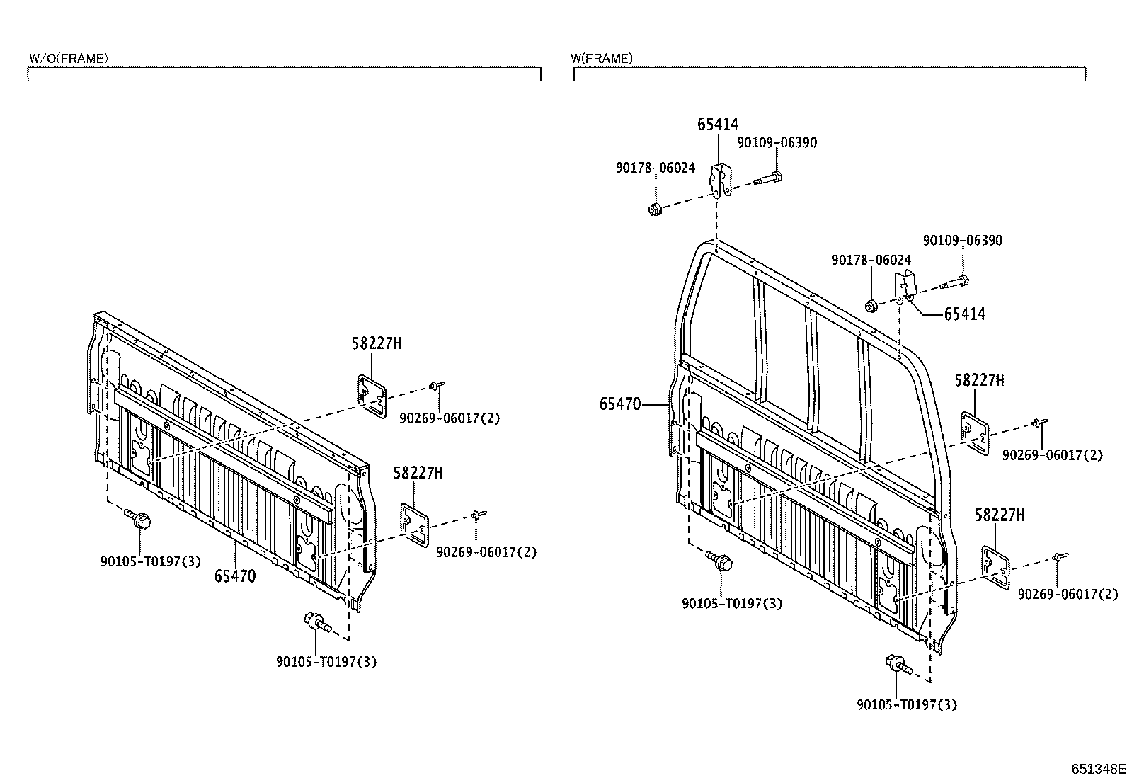 65797-0K080 LINK, TAIL GATE LOCK CONTROL product image