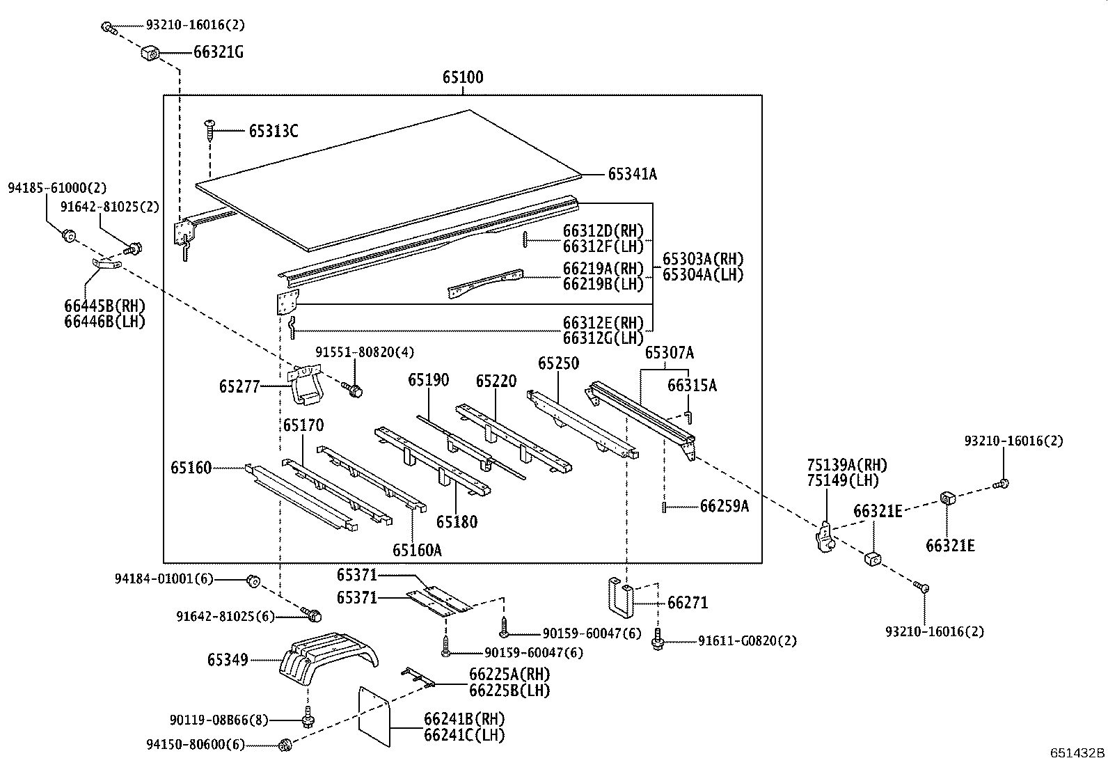 65100-3VM41 FLOOR ASSY, REAR BODY product image