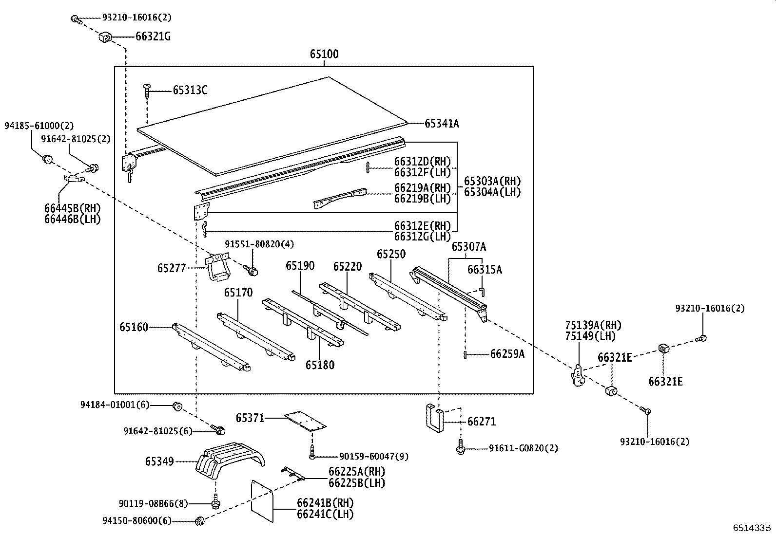 65100-3VM41 FLOOR ASSY, REAR BODY product image