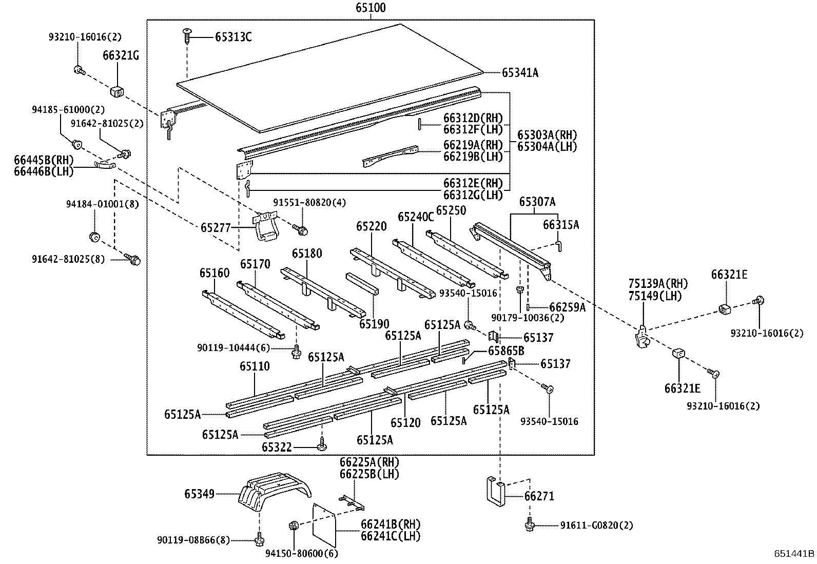 65100-3VM41 FLOOR ASSY, REAR BODY product image