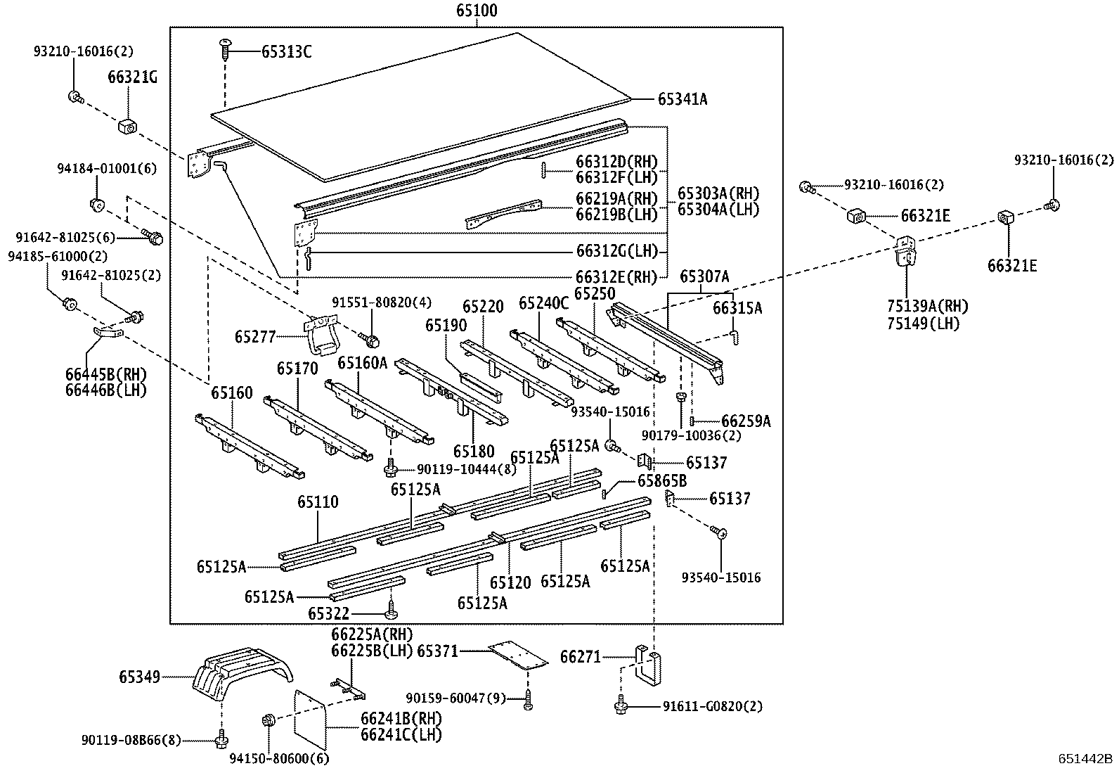 65100-3VM41 FLOOR ASSY, REAR BODY product image