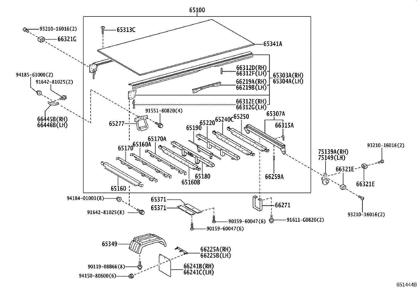 65100-3VM41 FLOOR ASSY, REAR BODY product image