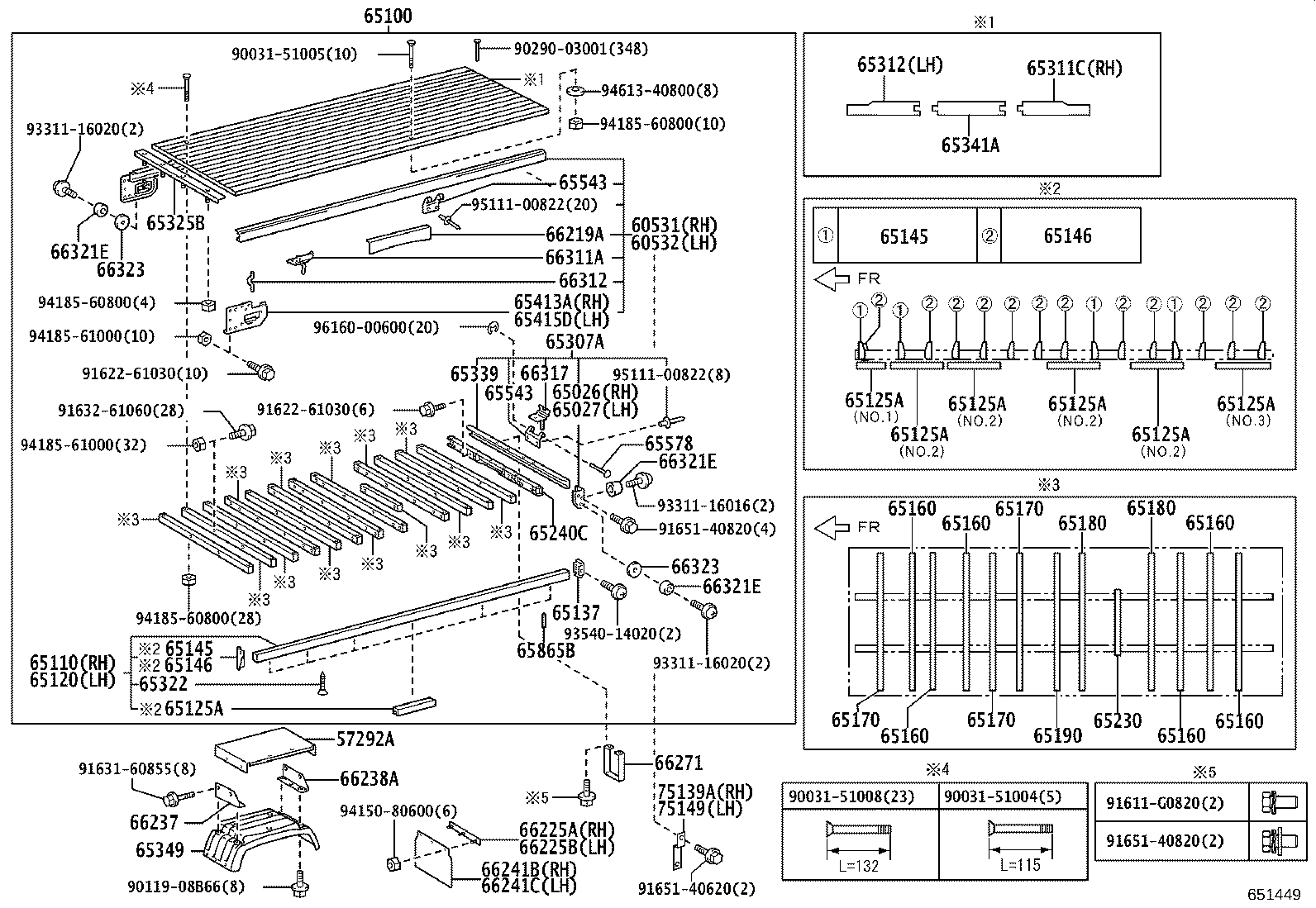 65100-3VM41 FLOOR ASSY, REAR BODY product image