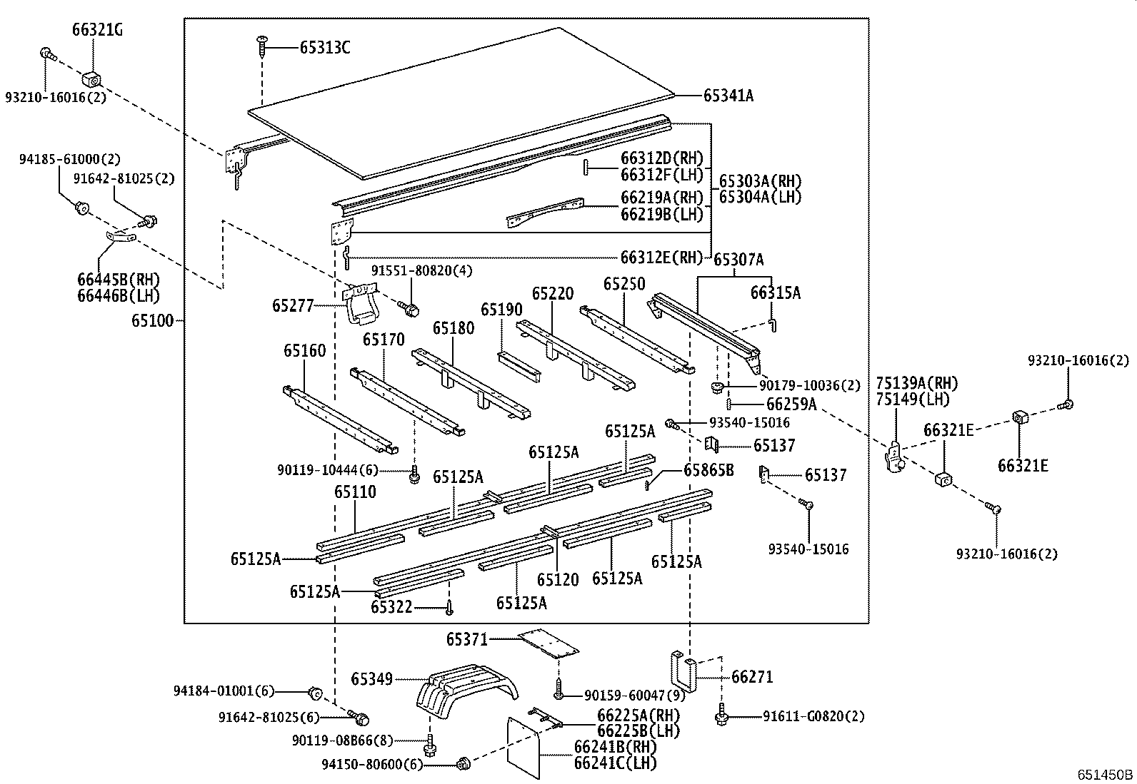 65100-3VW40 FLOOR ASSY, REAR BODY product image