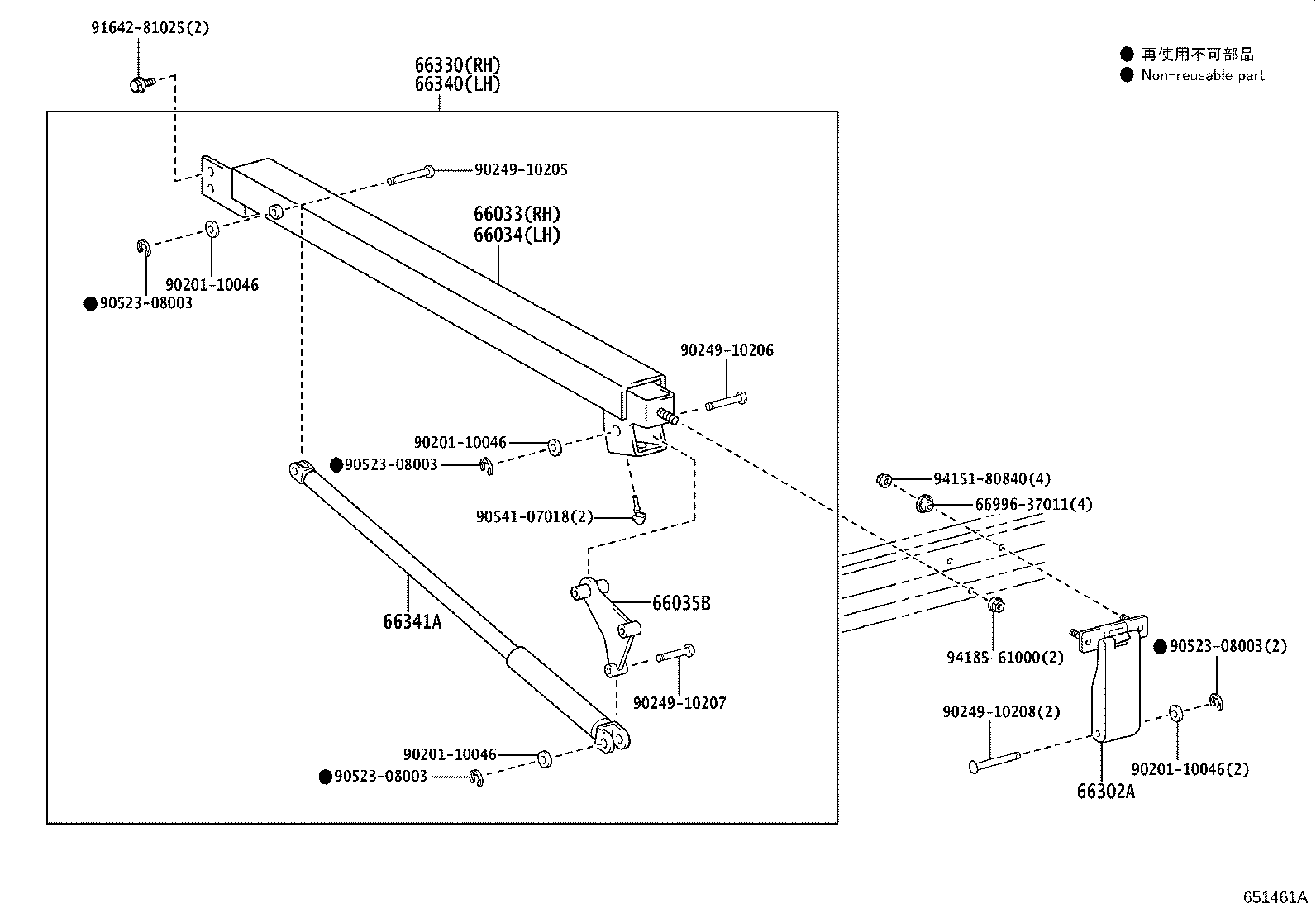 65500-37D41 PANEL ASSY, REAR BODY SIDE, RH product image
