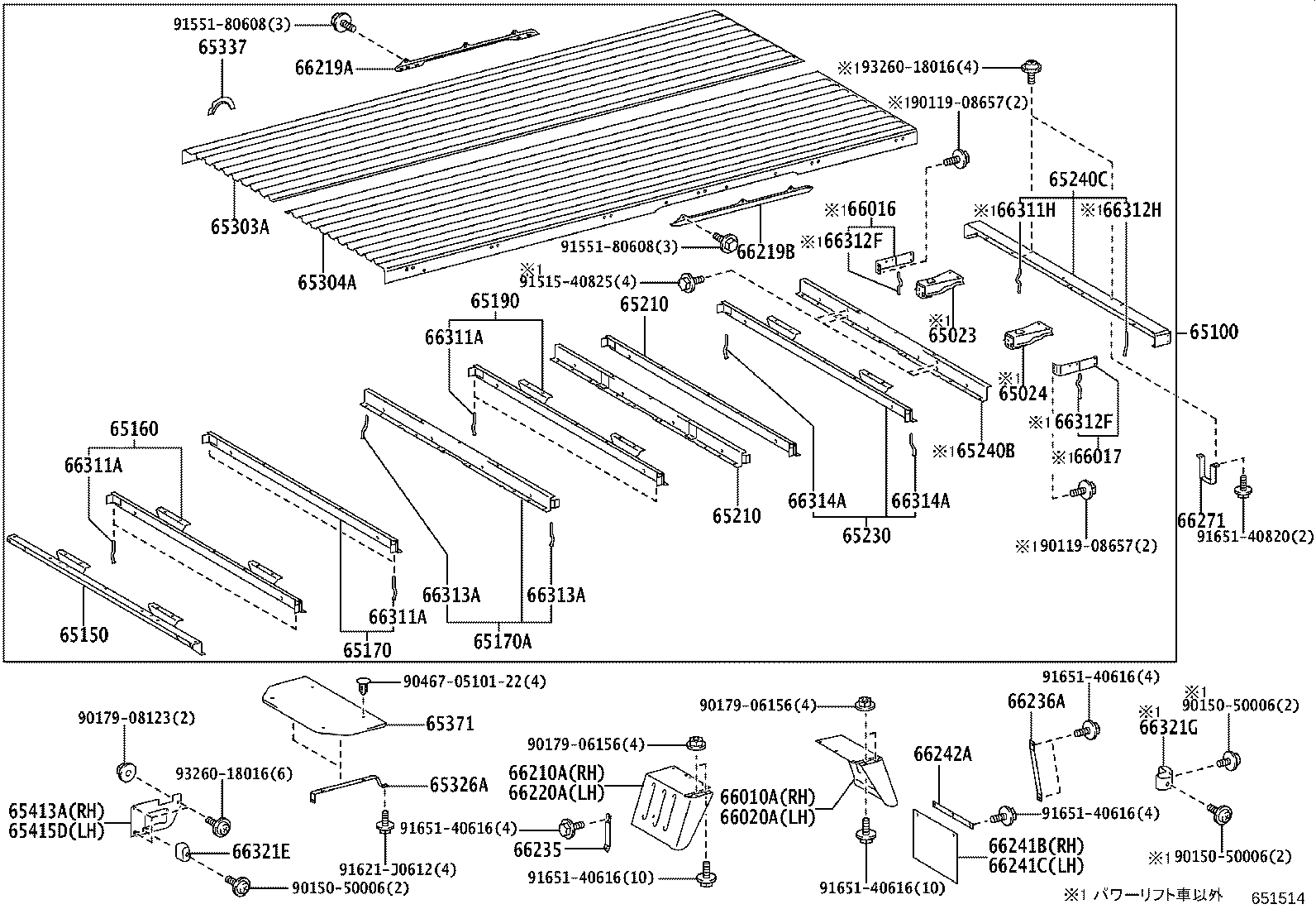 65100-25F12 FLOOR ASSY, REAR BODY product image