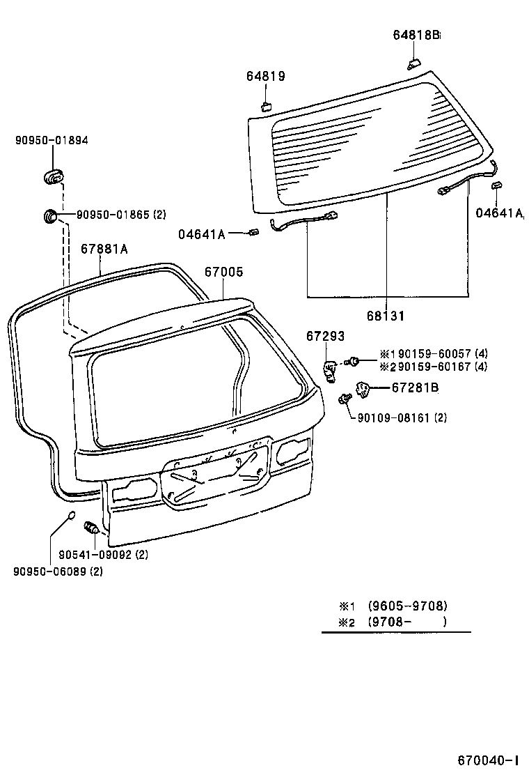 67005-44060 PANEL SUB-ASSY, BACK DOOR product image