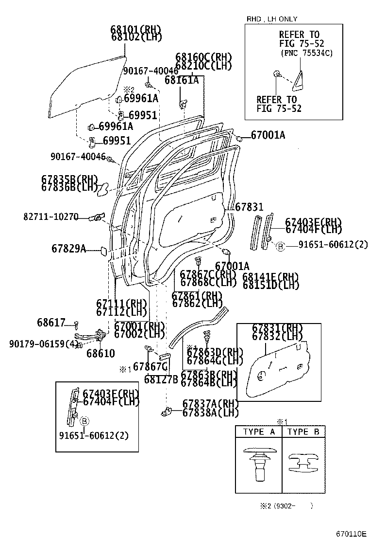 67404-26010 FRAME SUB-ASSY, FRONT DOOR, REAR LOWER LH product image