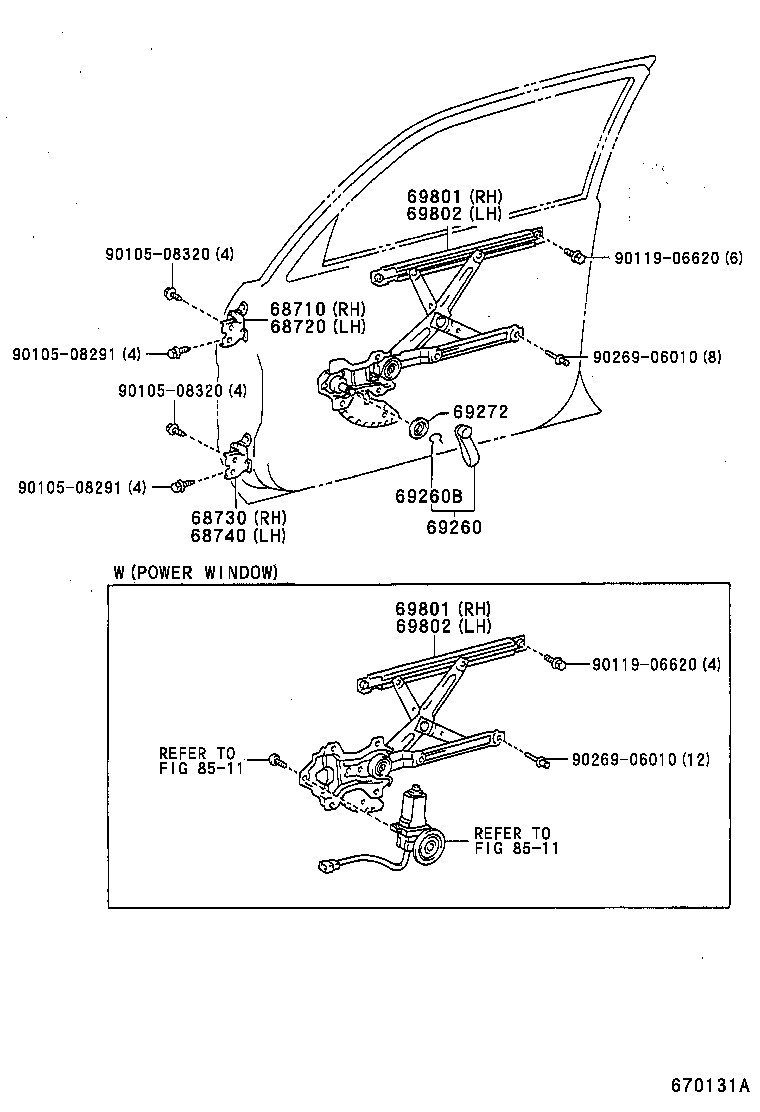 Thumbnail 2 for 67211-0W010