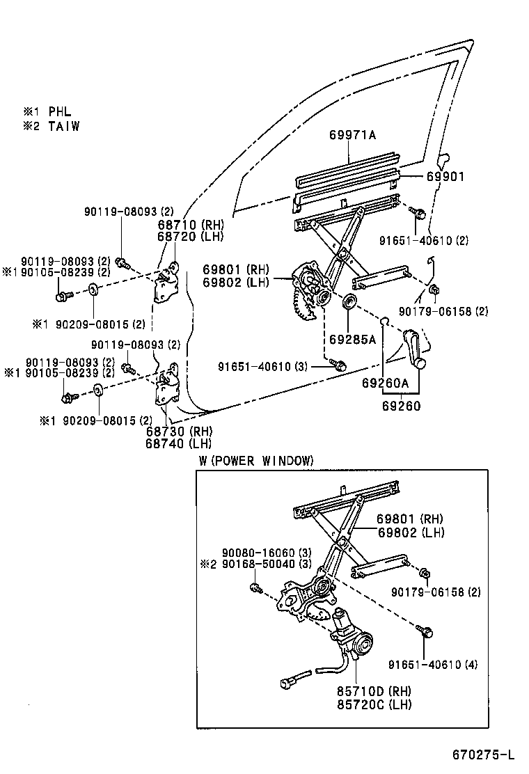90080-52096 SPRING(FOR FRONT DOOR WINDOW REGULATOR HANDLE) product image