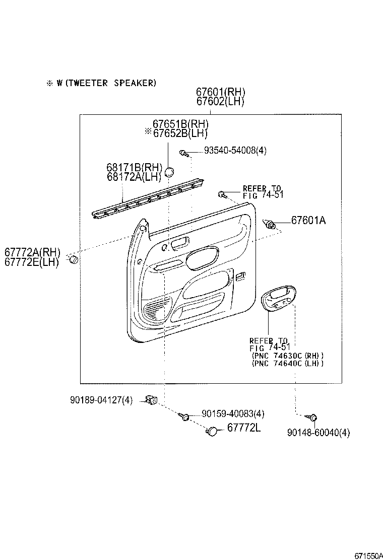 Thumbnail 2 for 67002-0C080
