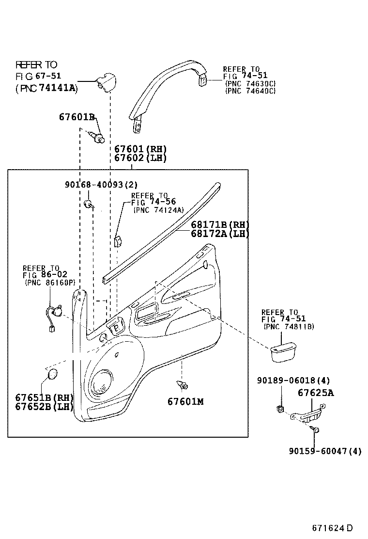 67112-37140 PANEL, FRONT DOOR, OUTER LH product image