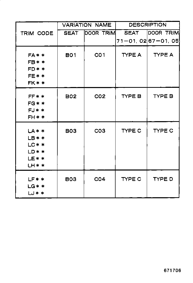 67002-AC031 PANEL SUB-ASSY, FRONT DOOR, LH product image