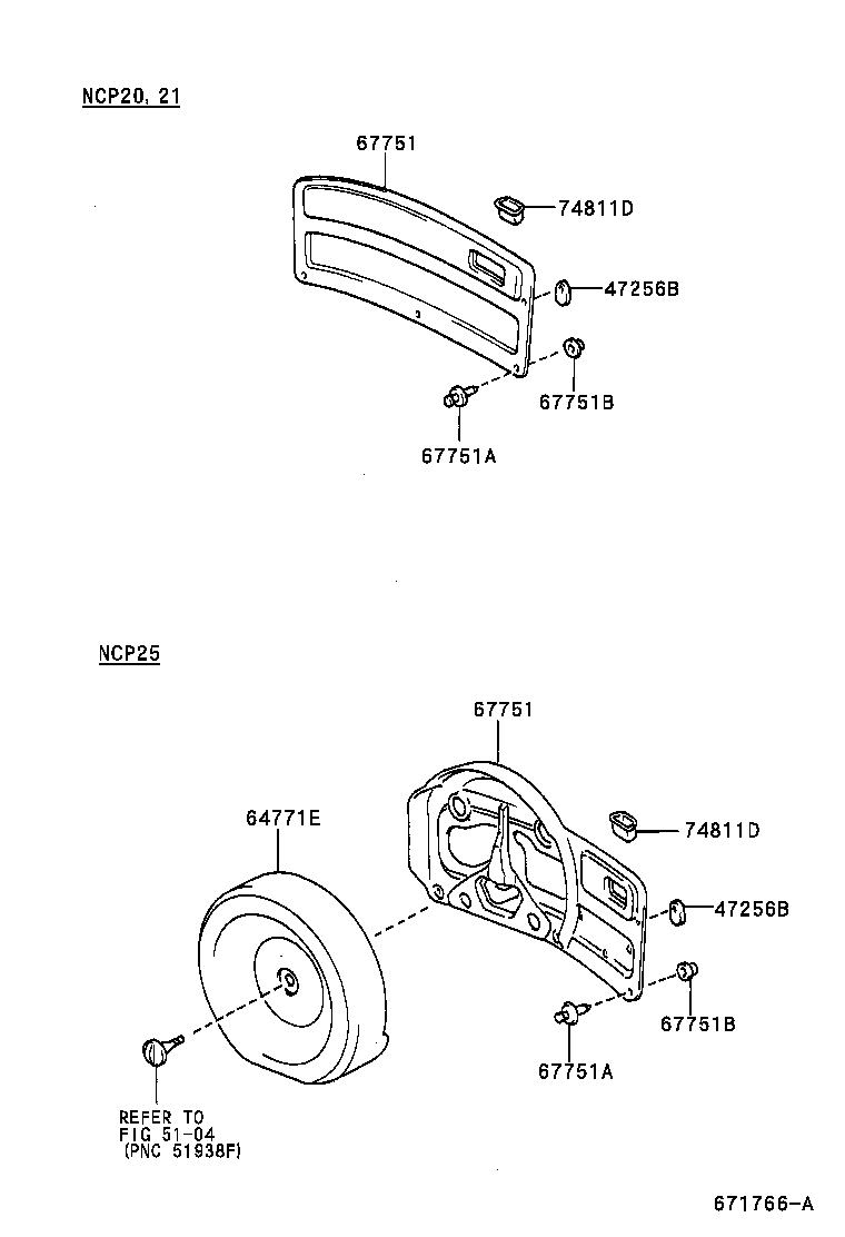 67005-52050 PANEL SUB-ASSY, BACK DOOR product image