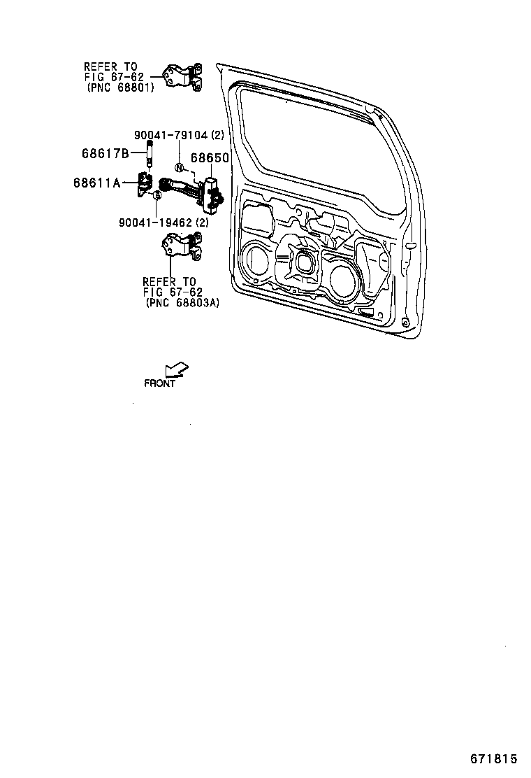 68131-87403 GLASS, BACK DOOR product image