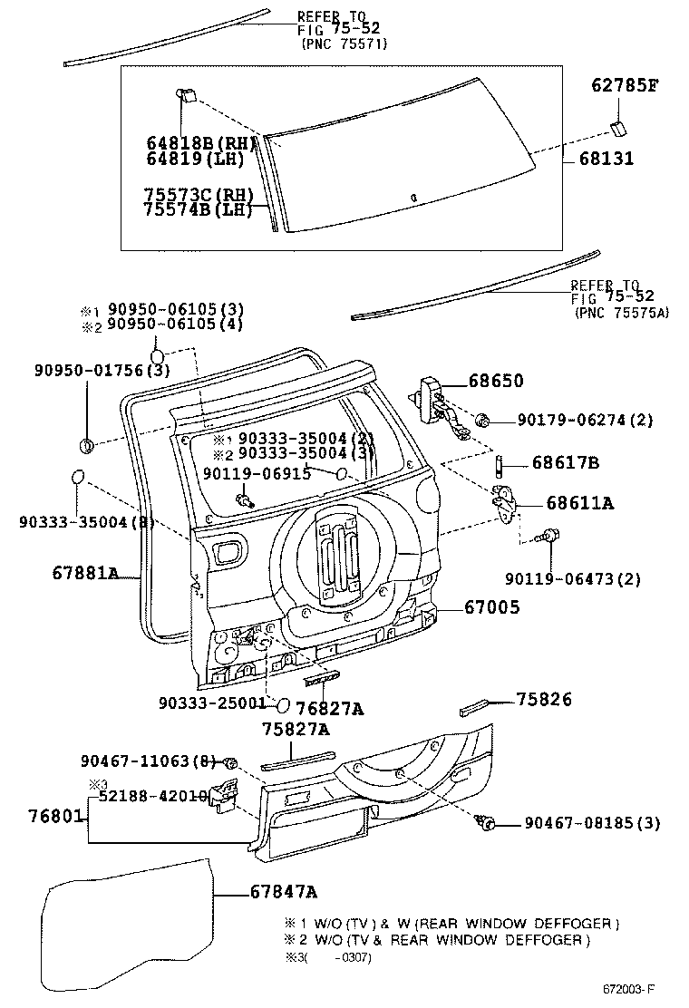 67005-42271 PANEL SUB-ASSY, BACK DOOR product image