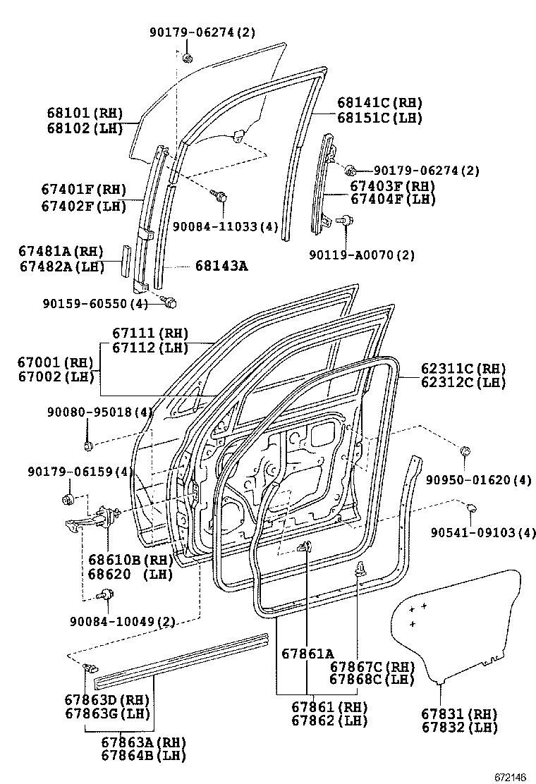 Thumbnail 2 for 67002-0C060