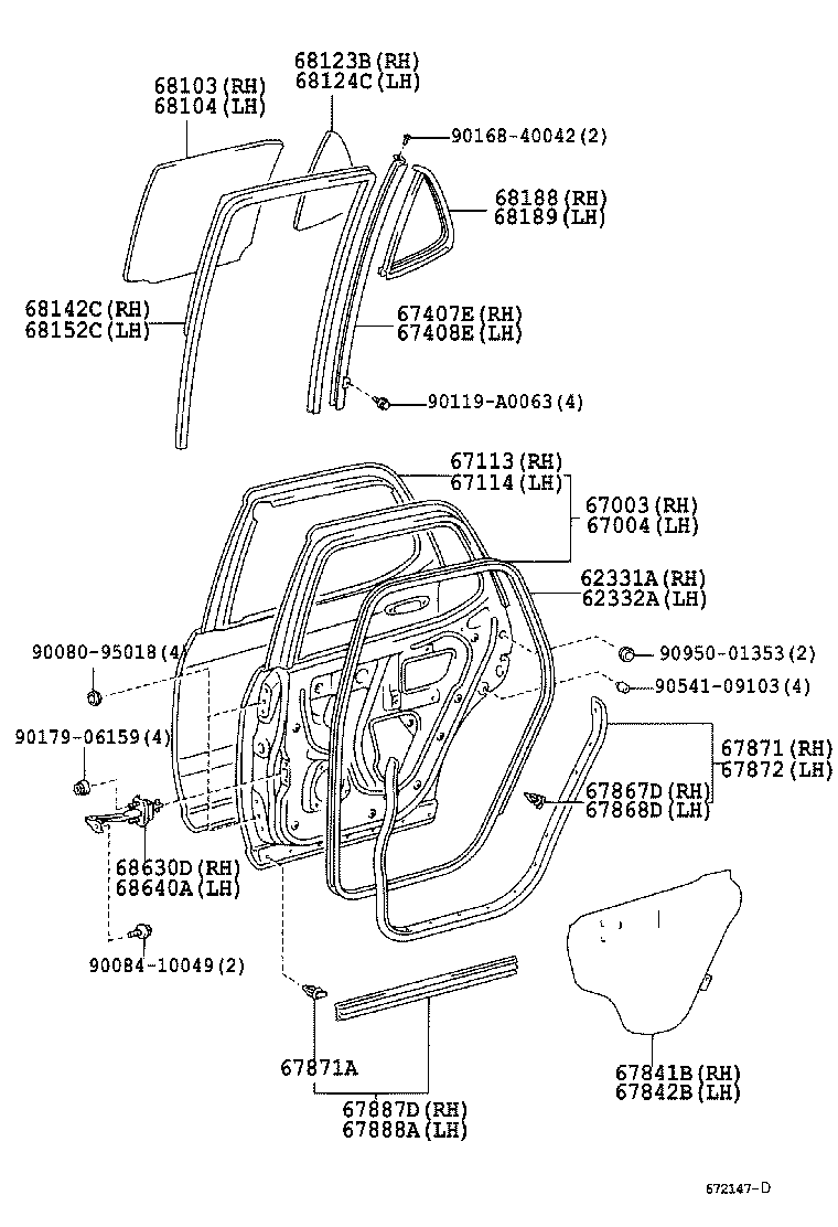 Thumbnail 2 for 62332-0C010-E1