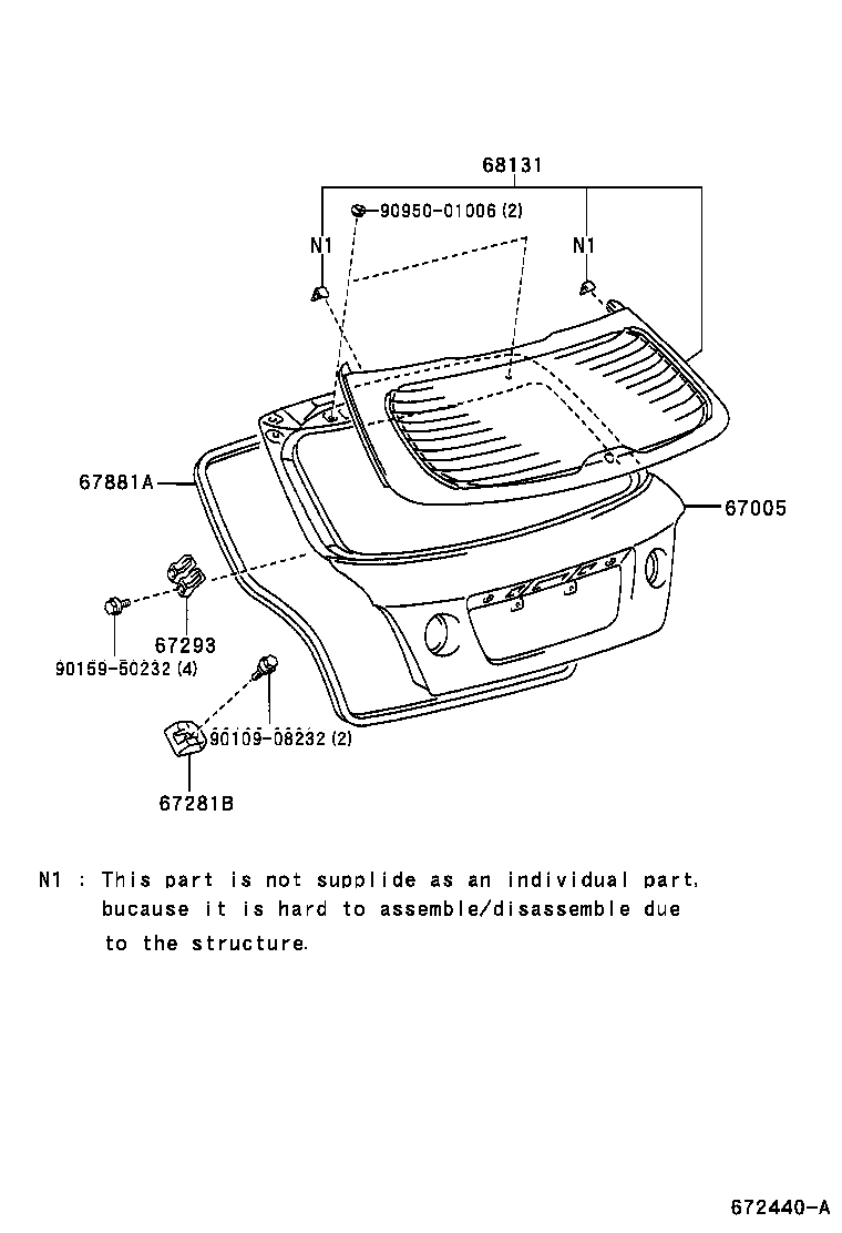 Thumbnail 2 for 67005-53040