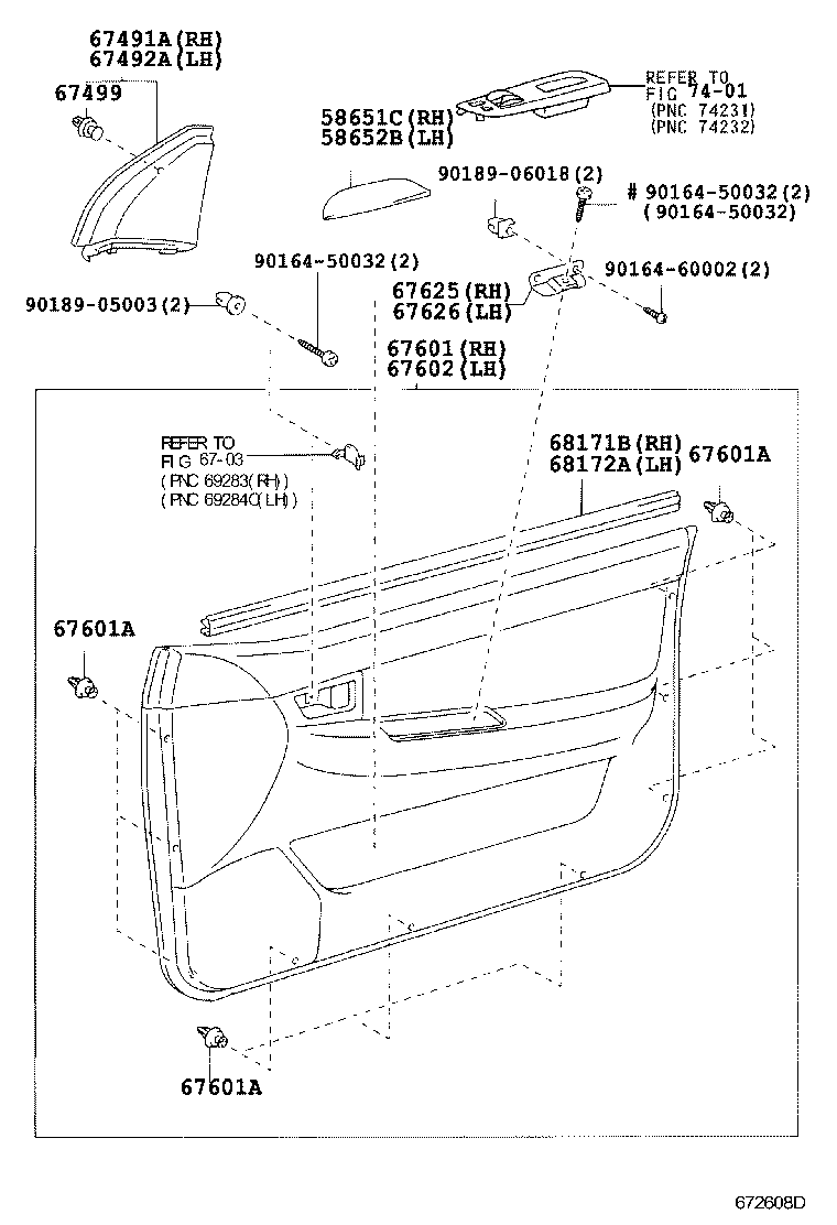 67112-02080 PANEL, FRONT DOOR, OUTER LH product image