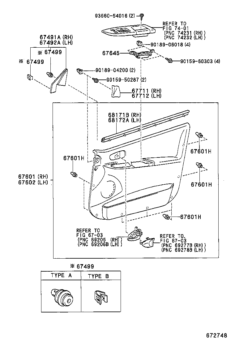 67404-63010 FRAME SUB-ASSY, FRONT DOOR, REAR LOWER LH product image