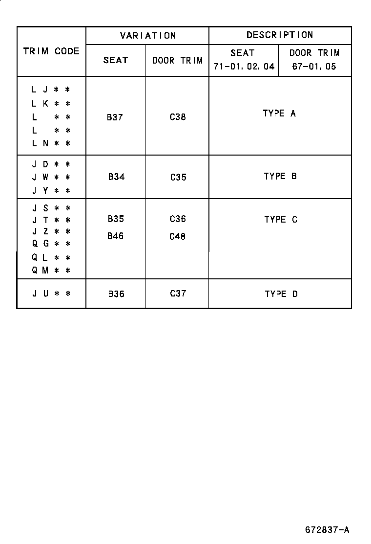 68101-02150 GLASS SUB-ASSY, FRONT DOOR, RH product image