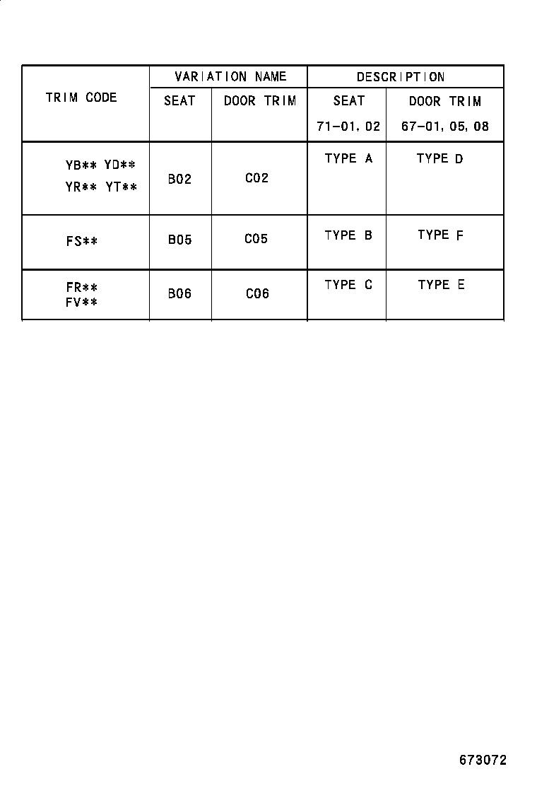 67771-28020 RETAINER, DOOR TRIM, RH product image