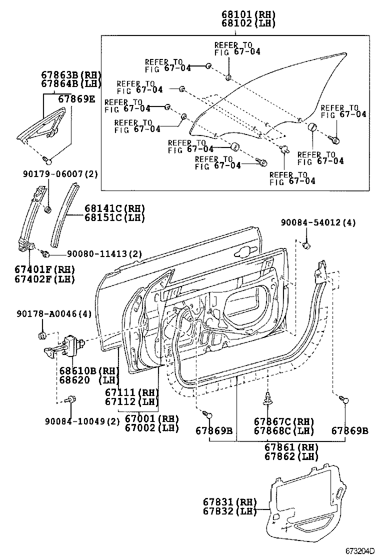 Thumbnail 2 for 67610-AA541-B1