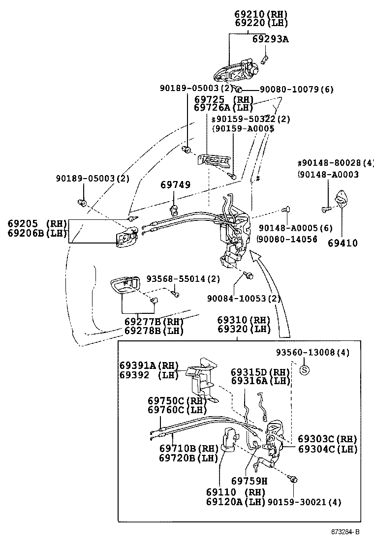 Thumbnail 2 for 69040-0C020