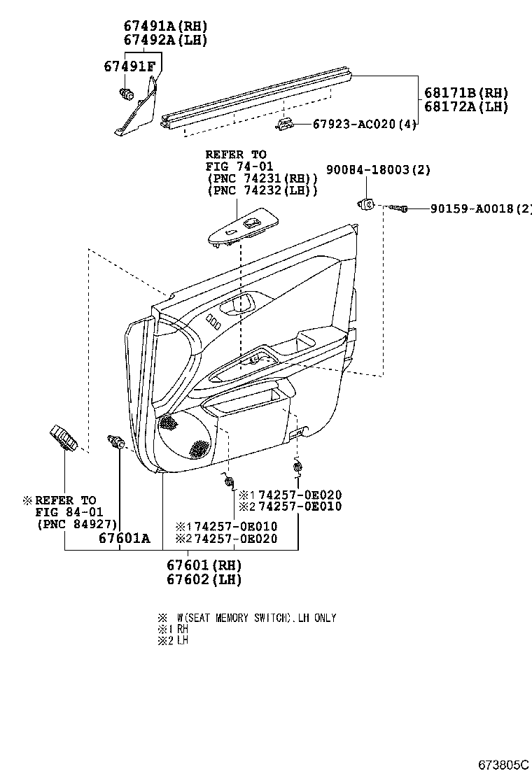 Thumbnail 2 for 67610-07050-C2