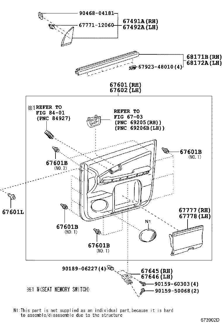 Thumbnail 2 for 67610-48510-B1