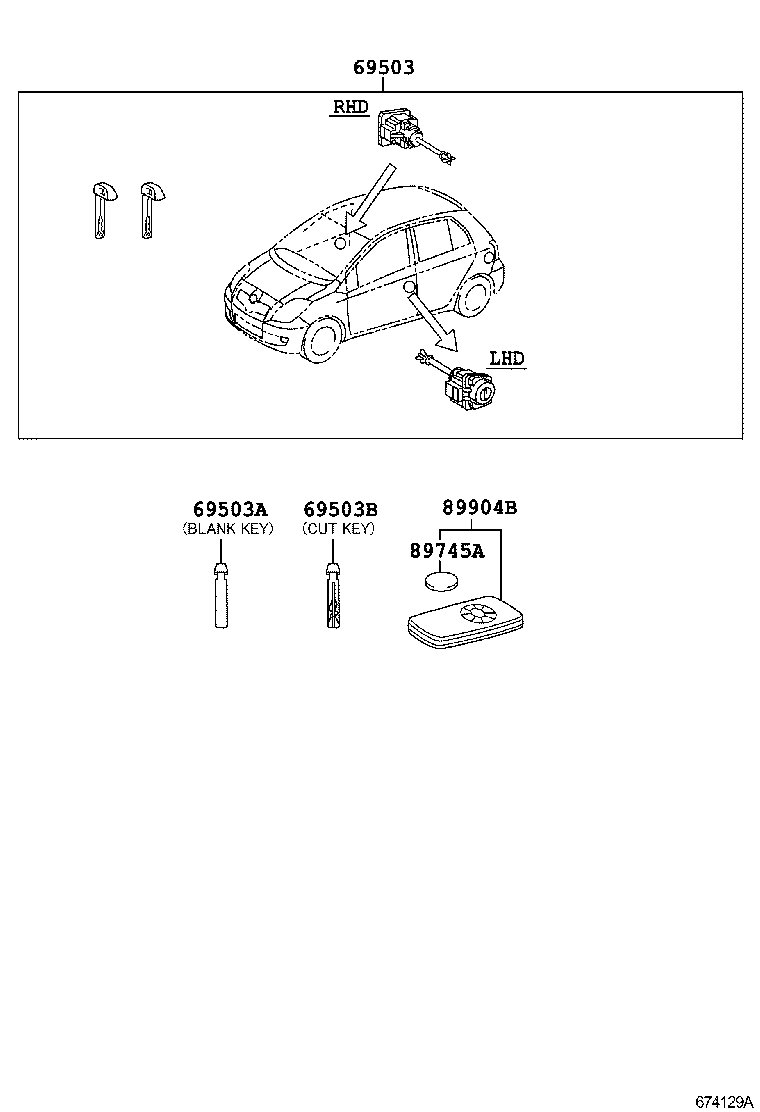 Thumbnail 2 for 69005-0D090
